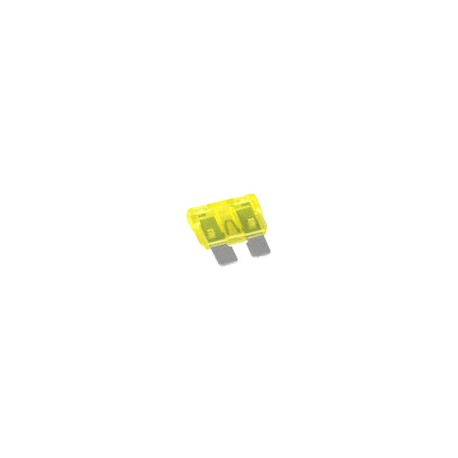 Fusible eco automotriz 20 amp amarillo