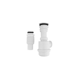 Cespol sanplom flexible 1 1/4 de pvccon trampa, para lavabo