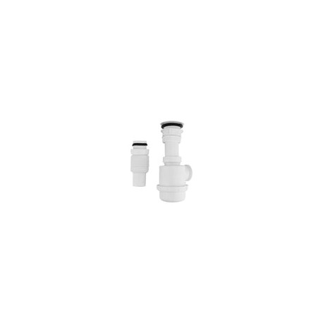 Cespol sanplom flexible 1 1/4 de pvccon trampa, para lavabo