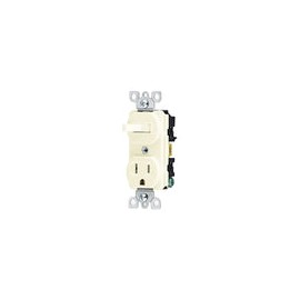 Apagador y contacto Adir vertical p/placa