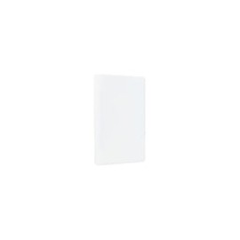 Placa Lucek ciega blanca
