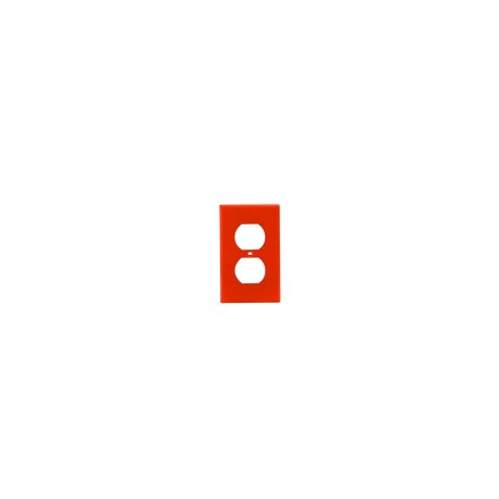 Placa electron duplex naranja
