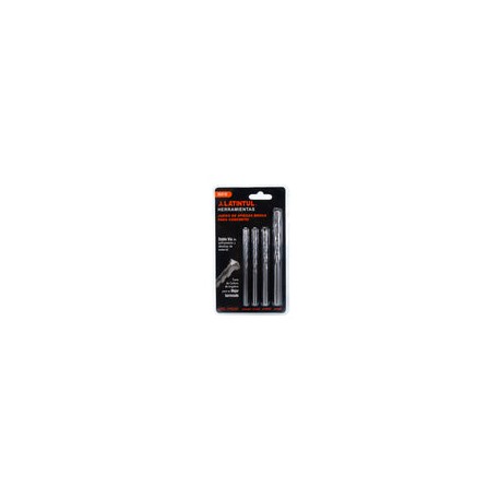 Broca latintul p/concreto 4pcs